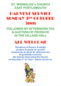 Harvest Auction Poster