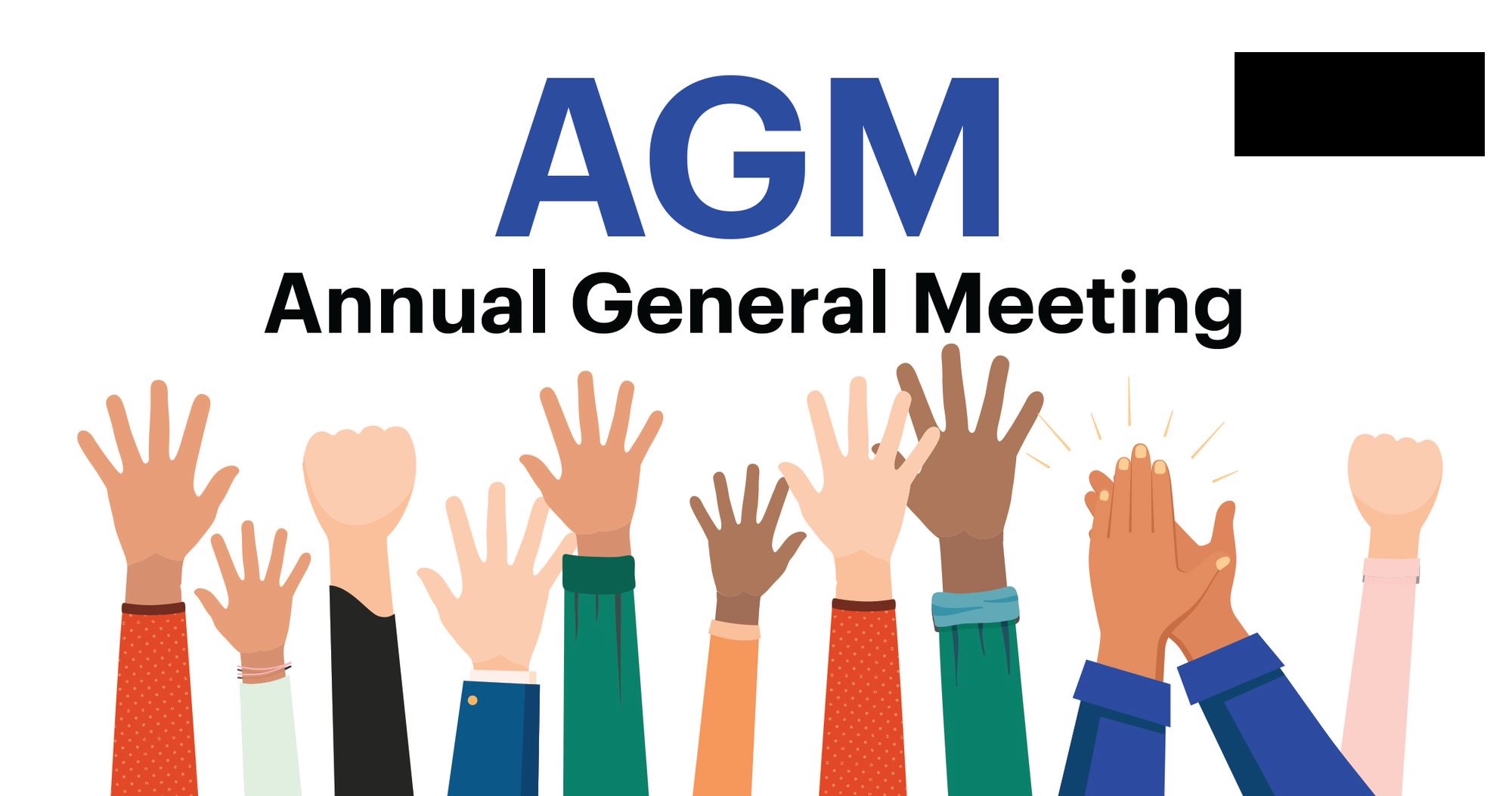 Image representing a vote at an AGM